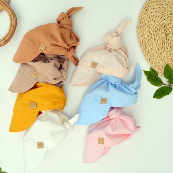 CHUSTKA muślinowa daszek KOLORY