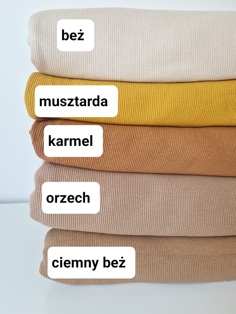 BLOOMERSIKI prążkowane KOLORY ze sznureczkiem