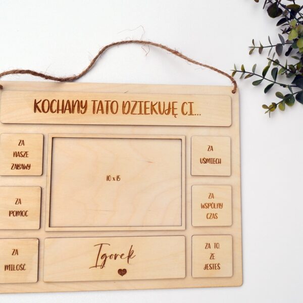 RAMKA na zdjęcie na dzień TATY