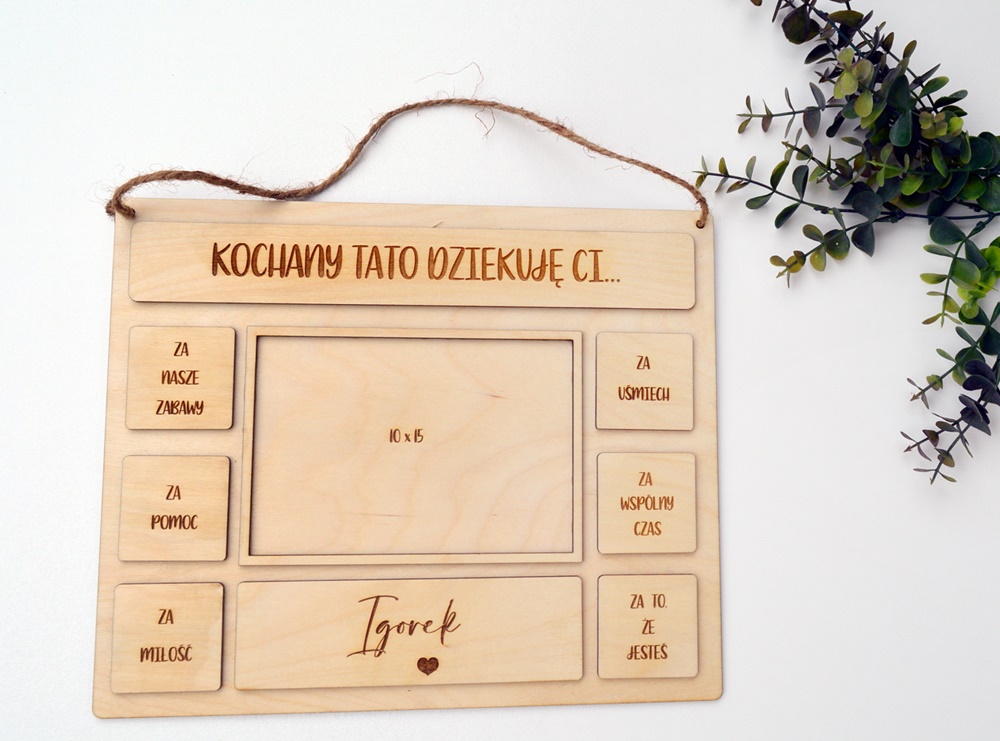 RAMKA na zdjęcie na dzień TATY