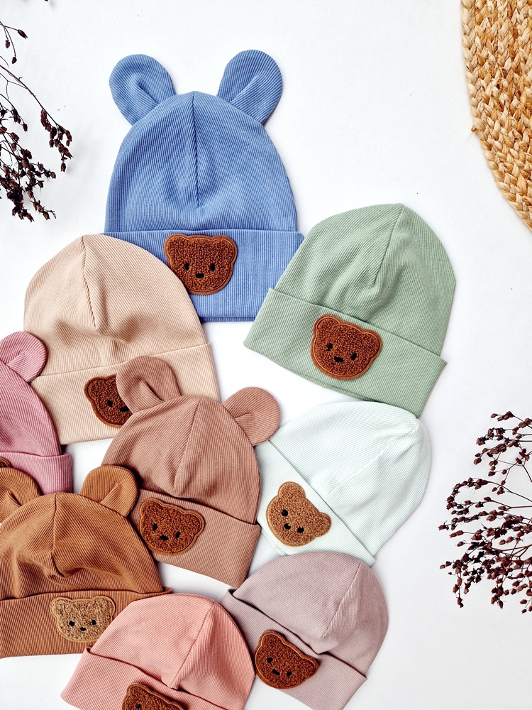 CZAPA naszywka MIŚ kolory - RÓŻNE FASONY