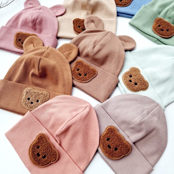 CZAPA naszywka MIŚ kolory - RÓŻNE FASONY