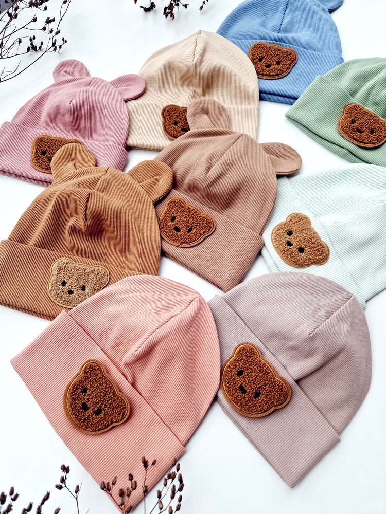 CZAPA naszywka MIŚ kolory - RÓŻNE FASONY