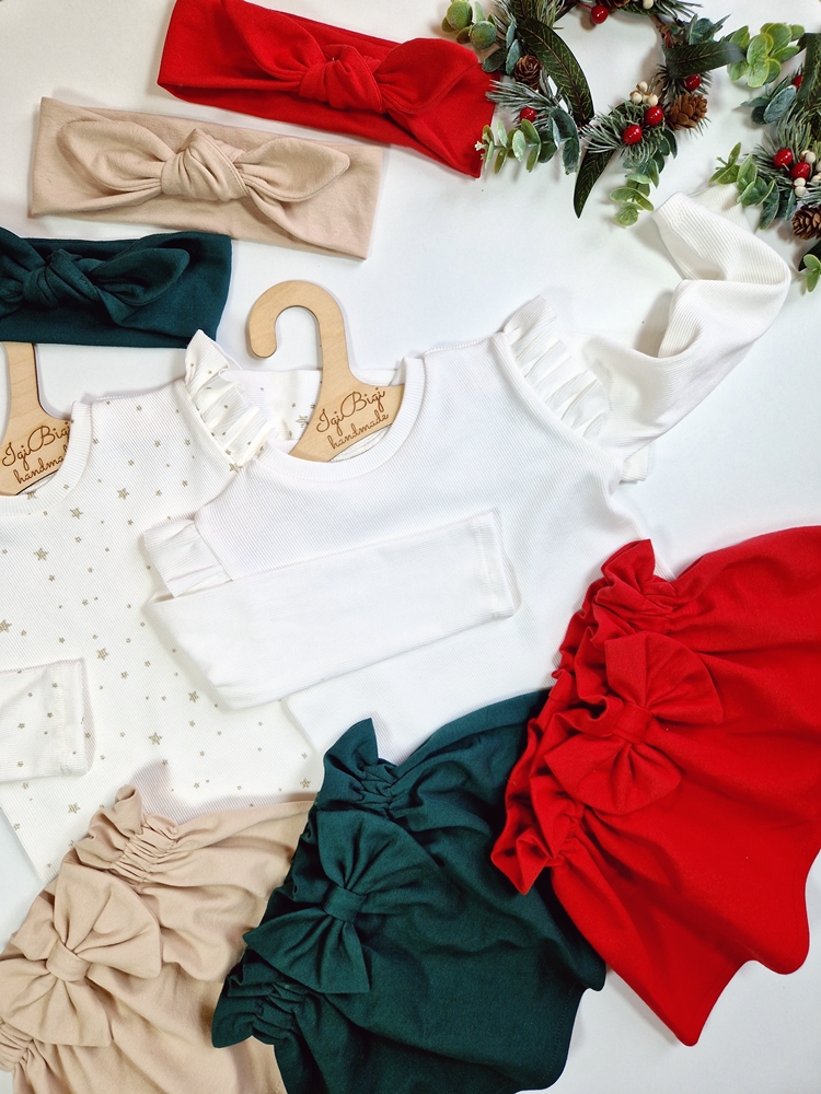 SPÓDNICZKA  z kokardką KOLORY