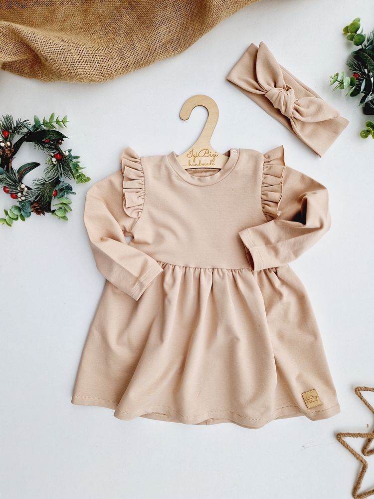 SUKIENKA jednolita Z KOKARDĄ kolory