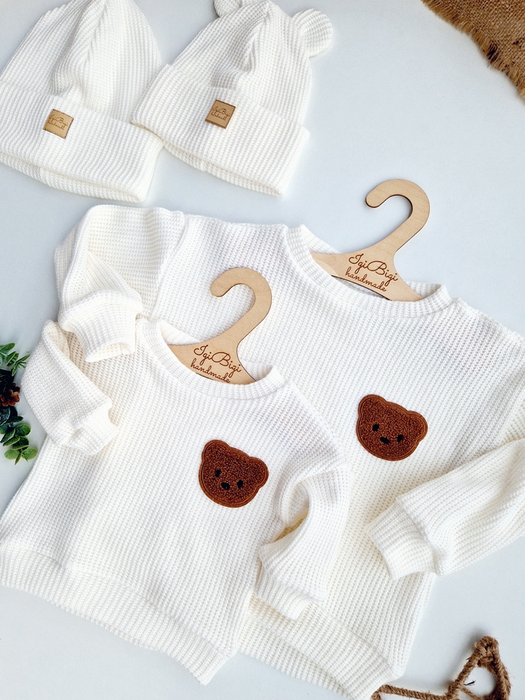 SWETEREK  oversize  MIŚ kolory