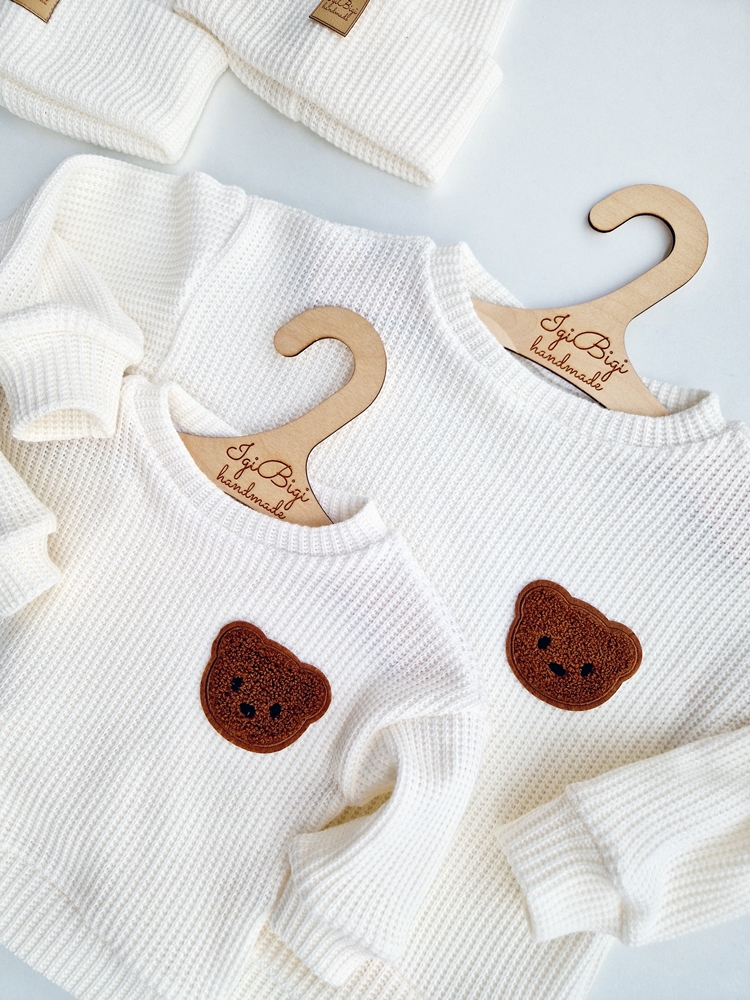 SWETEREK  oversize  MIŚ kolory