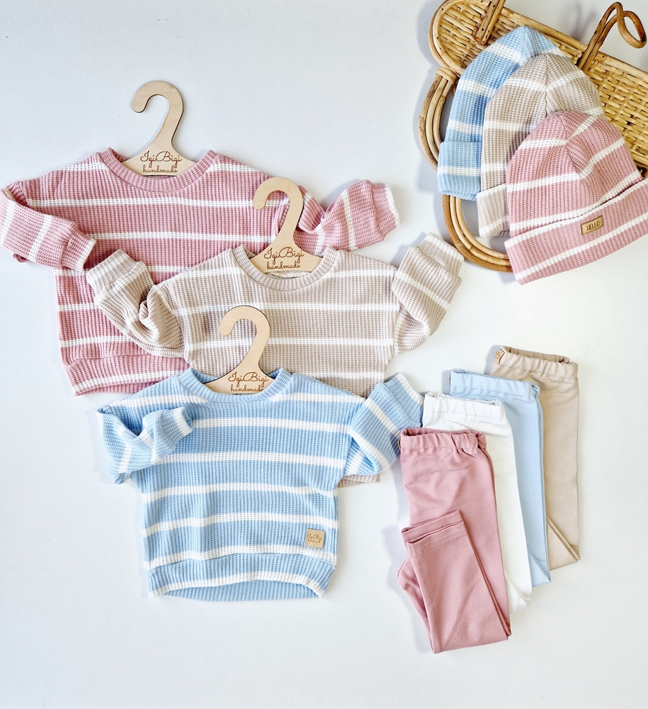 SWETEREK  oversize  PASKI KOLORY