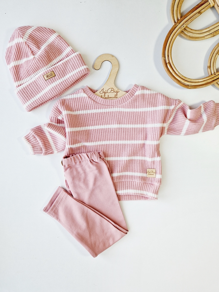 SWETEREK  oversize  PASKI KOLORY