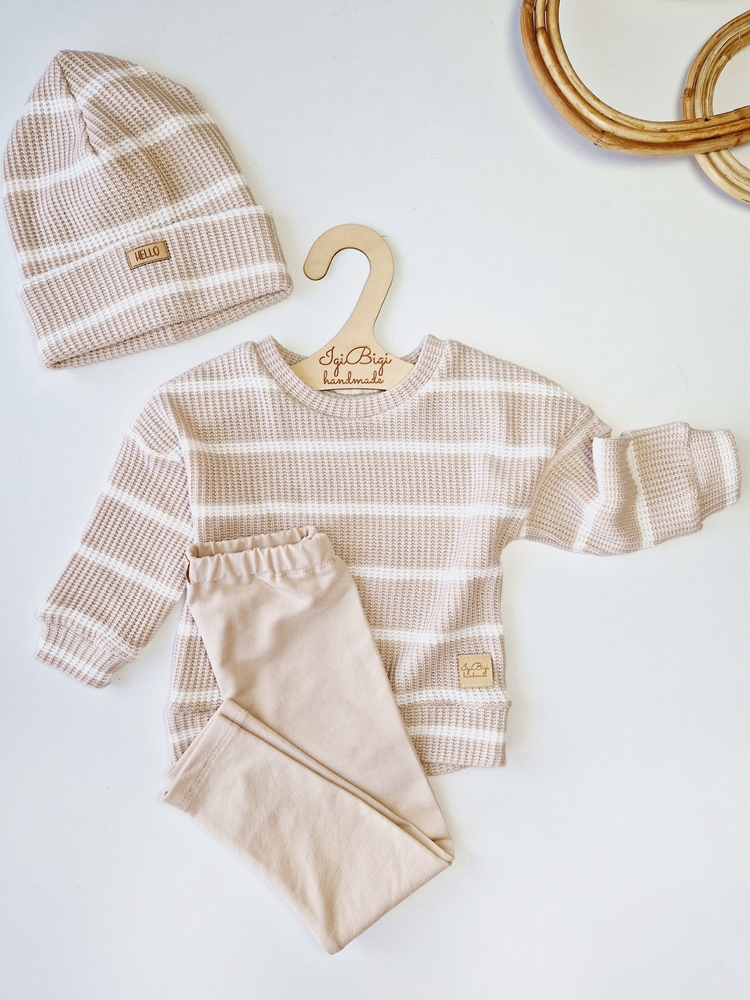 SWETEREK  oversize  PASKI KOLORY