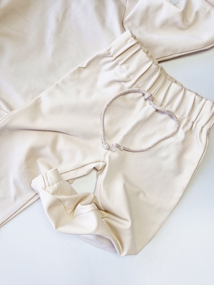 DRES bluza USZATKA + klasyczne spodnie dresowe KOLORY