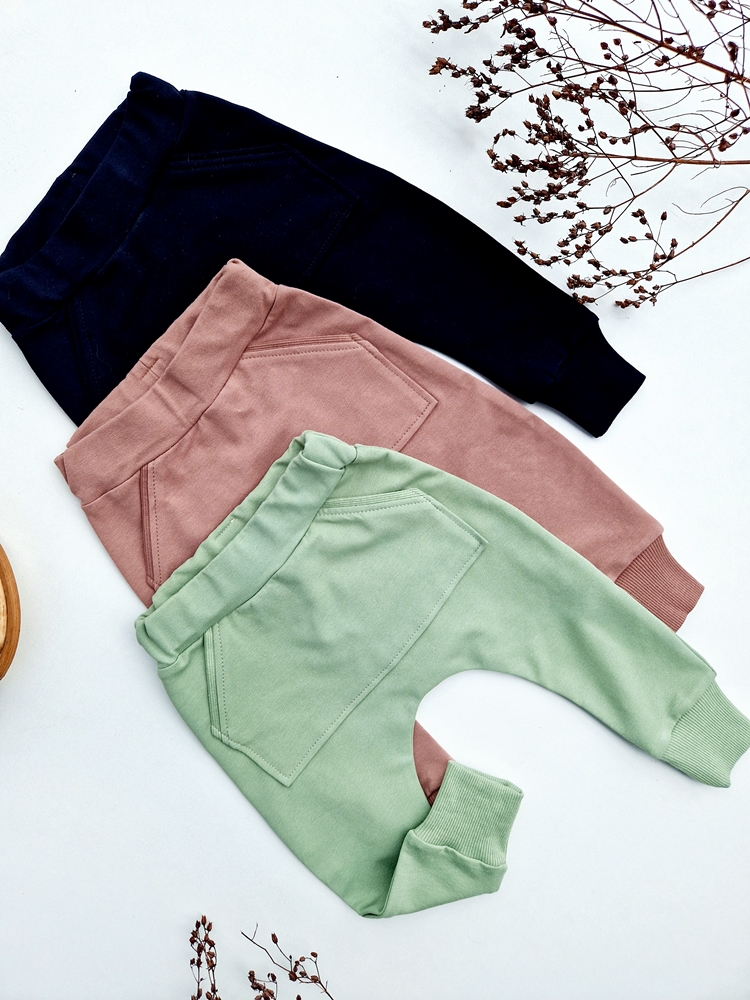 SPODNIE baggy klasyczne kieszeń II BASIC KOLORY