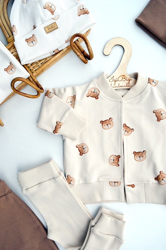 LEGGINSY prążkowane z mankietami KOLORY