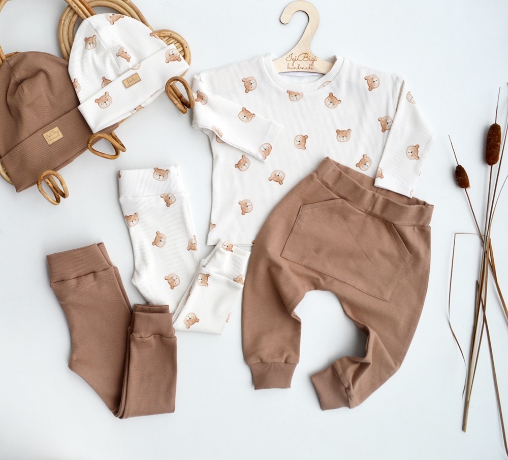 SPODNIE baggy klasyczne BASIC KOLORY kieszeń