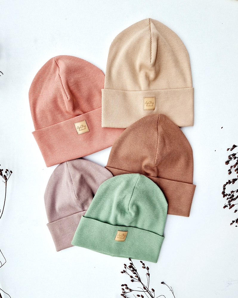 Czapka prążkowana WSZYSTKIE KOLORY - różne FASONY