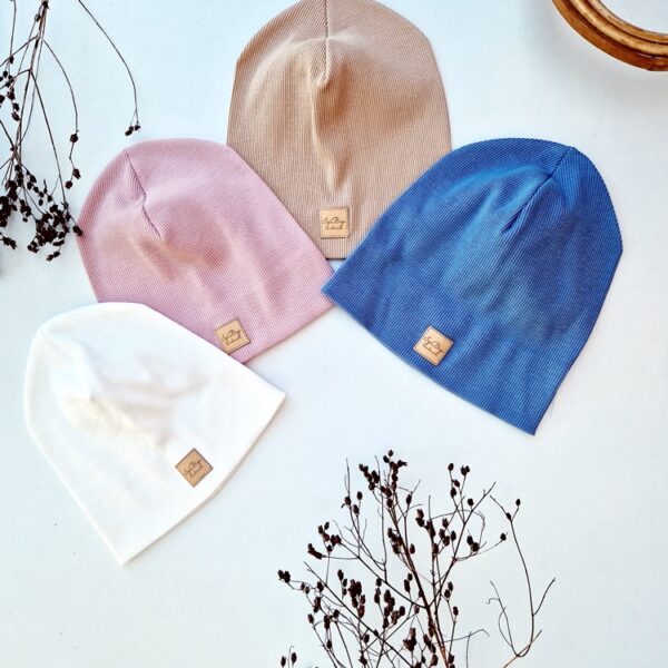 CZAPA cieniutka JEDNOWARSTOWA kolory