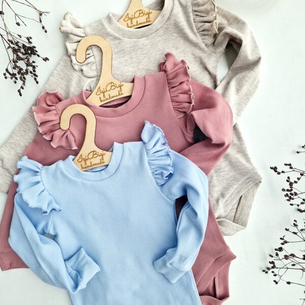 PRĄŻKOWANE bodziaki/BLUZECZKI LONG FALBANKI KOLORY