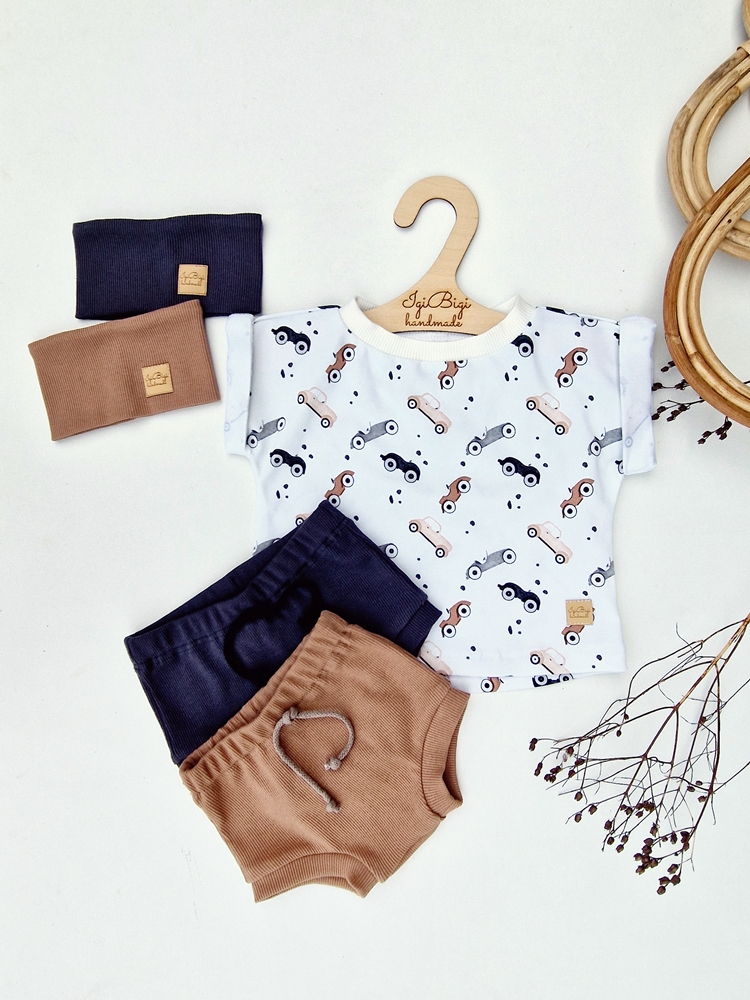 BLOOMERSIKI prążkowane KOLORY ze sznureczkiem