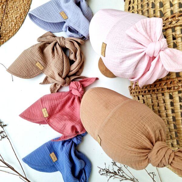 CHUSTKA muślinowa daszek KOLORY