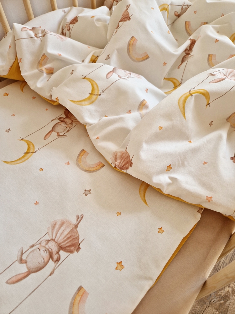 ZESTAWY przedszkolaka ZAJĄCZKI na huśtawce premium