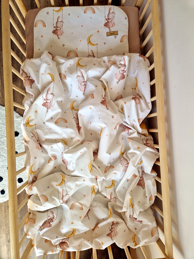 ZESTAWY przedszkolaka ZAJĄCZKI na huśtawce premium