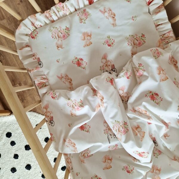 POŚCIEL króliczki na rowerku PREMIUM