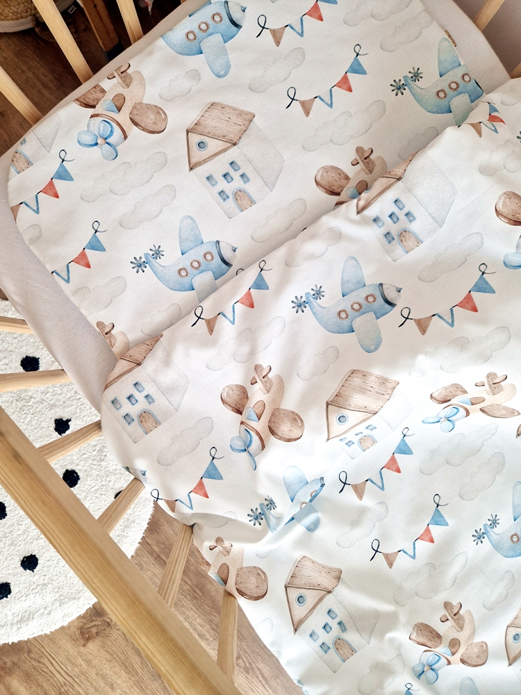 POŚCIEL samoloty PREMIUM