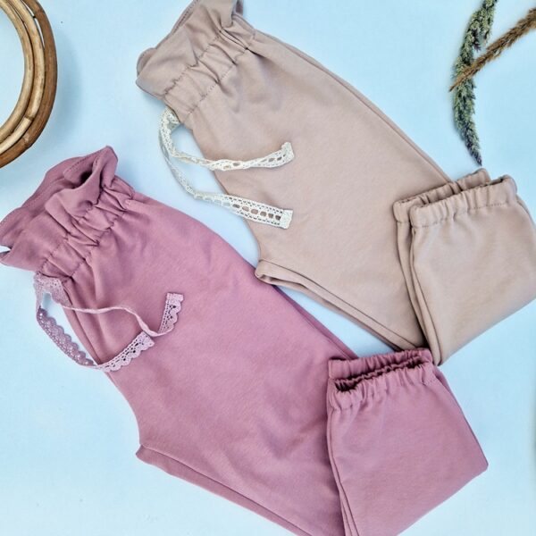 SPODNIE dresowe dziewczęce KOLORY