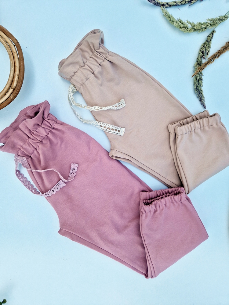 SPODNIE dresowe dziewczęce KOLORY