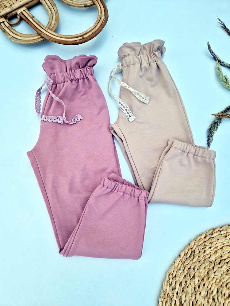 SPODNIE dresowe dziewczęce KOLORY