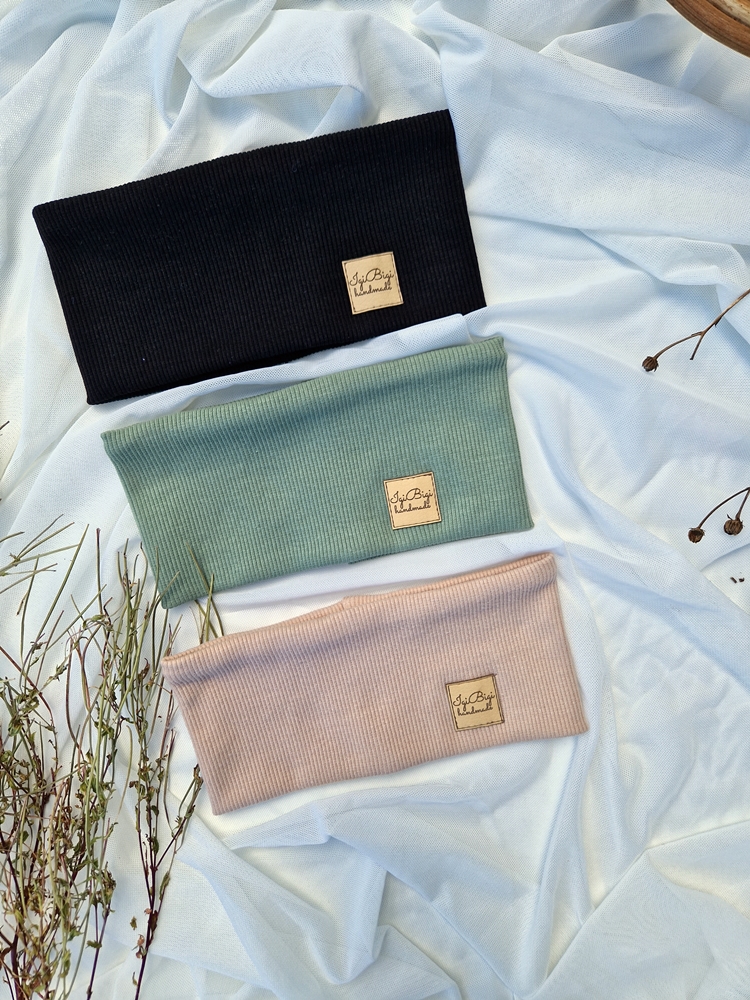 OPASKA PROSTA prążkowana KOLORY