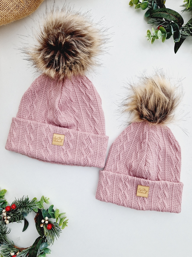 Czapka sweterkowa KARMEL limitowana