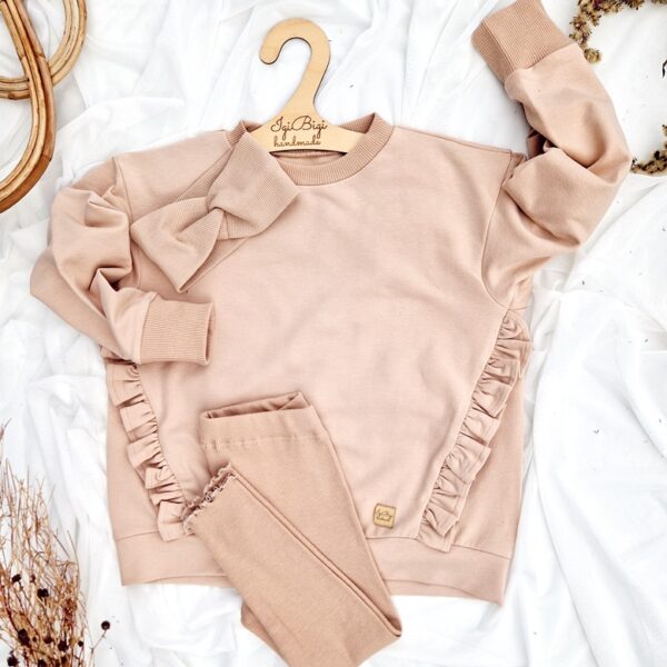 KOMPLECIK FLORI beż