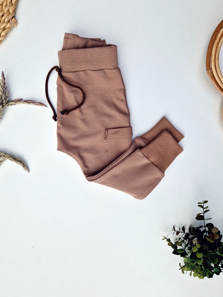 SPODNIE ala bojówki BASIC ORZECH