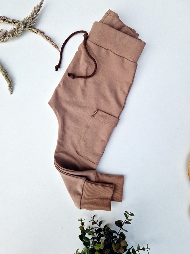 SPODNIE ala bojówki BASIC ORZECH