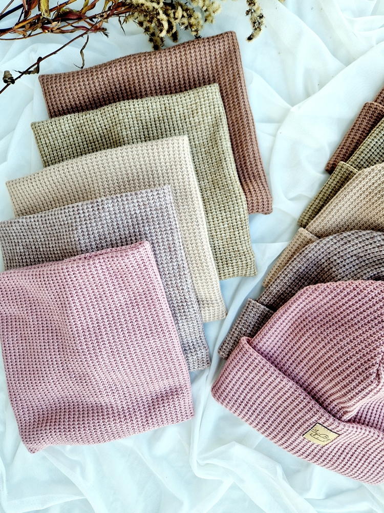 Czapka sweterkowa CAPPUCINO