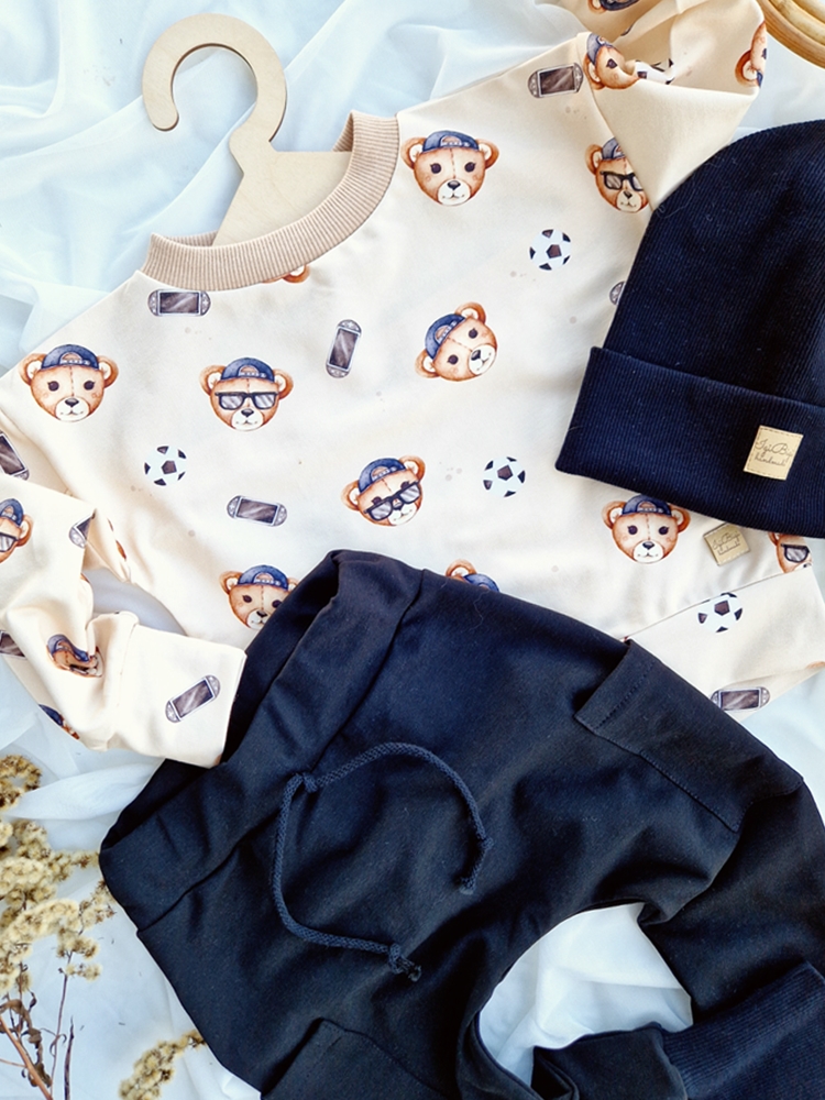 SPODNIE ala bojówki BASIC CZARNE