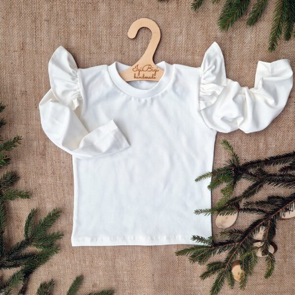 Body/ BLUZKA long jersey FALBANKA motylek