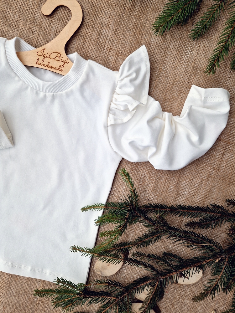 Body/ BLUZKA long jersey FALBANKA motylek