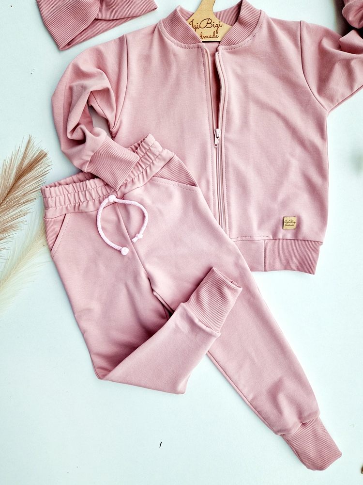 DRESIK klasyczny BOMBERKA+SPODNIE klasyczne 8KOLORÓW