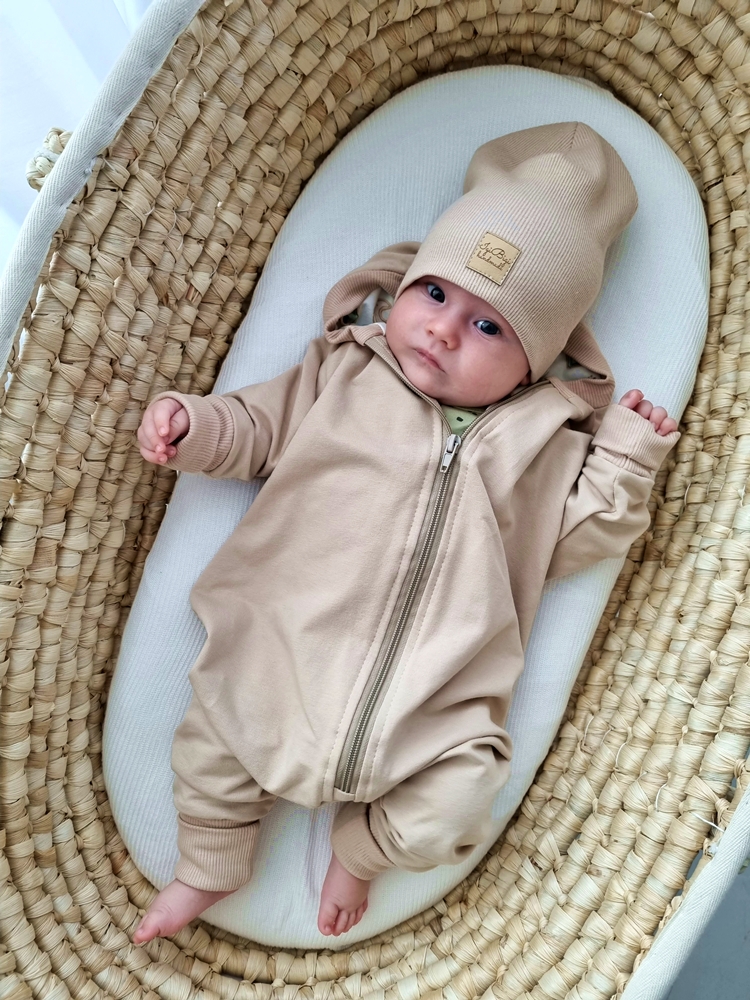 KOMBINEZON dresowy BOY bezowy