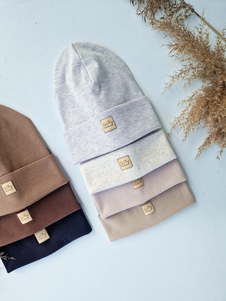 Czapka prążkowana OWSIANKA- różne fasony