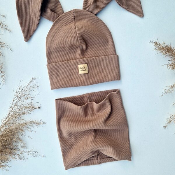 Czapka prążkowana KRÓLIK KOLORY