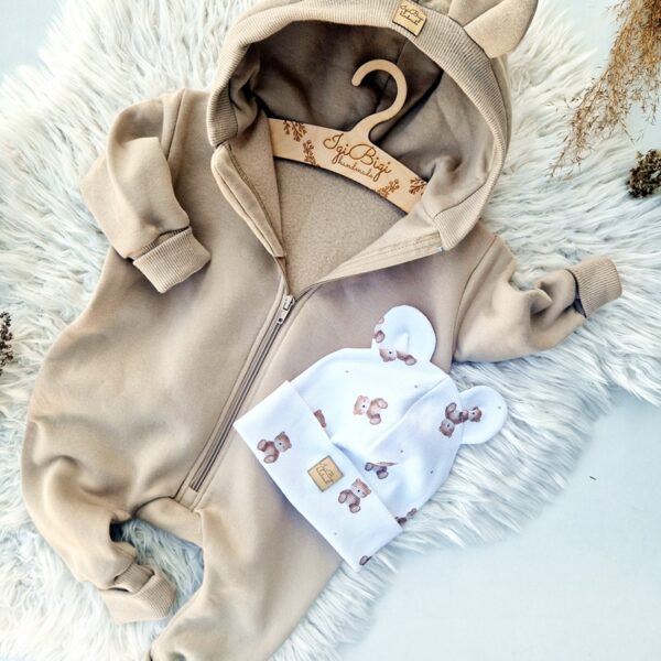 KOMBINEZON dresówka drapana 5KOLORÓW