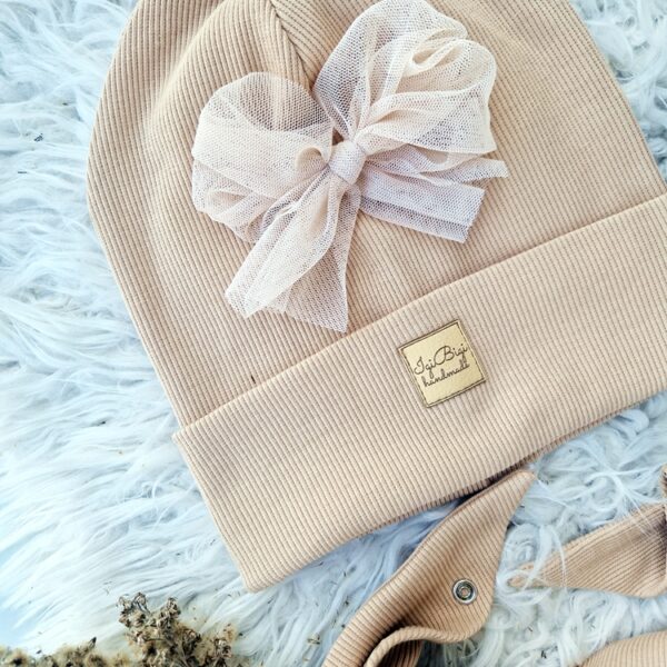 Czapka prążkowana KOKARDA TIUL 4kolory