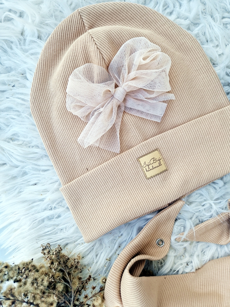 Czapka prążkowana KOKARDA TIUL 4kolory