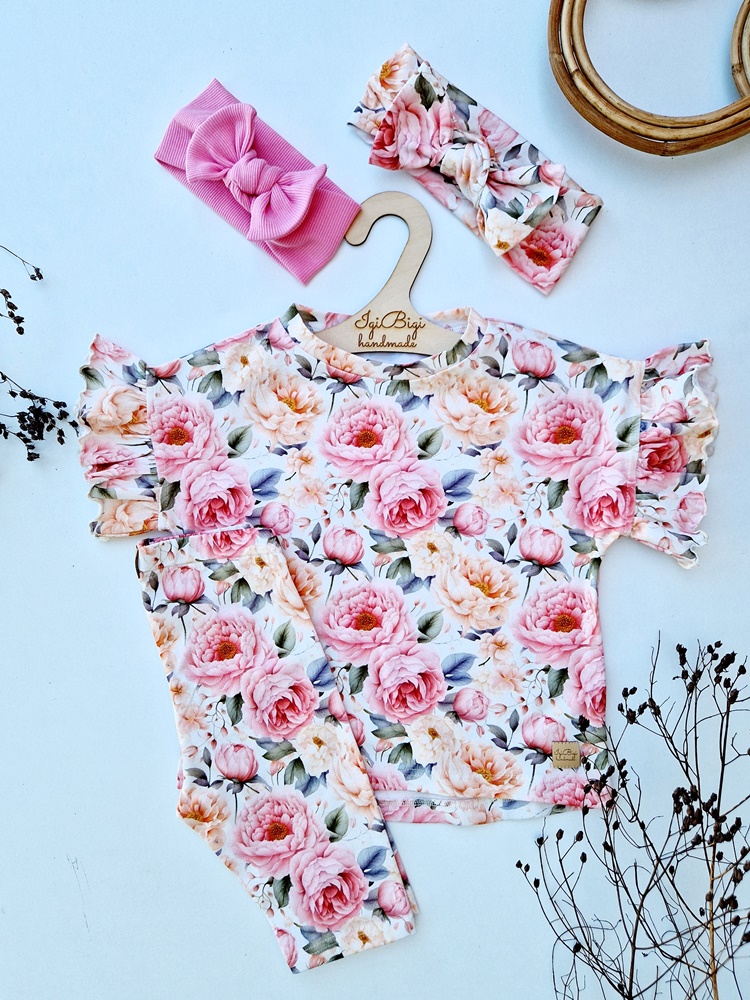 KOMPLET dziewczęcy letni WYPRZEDAŻ