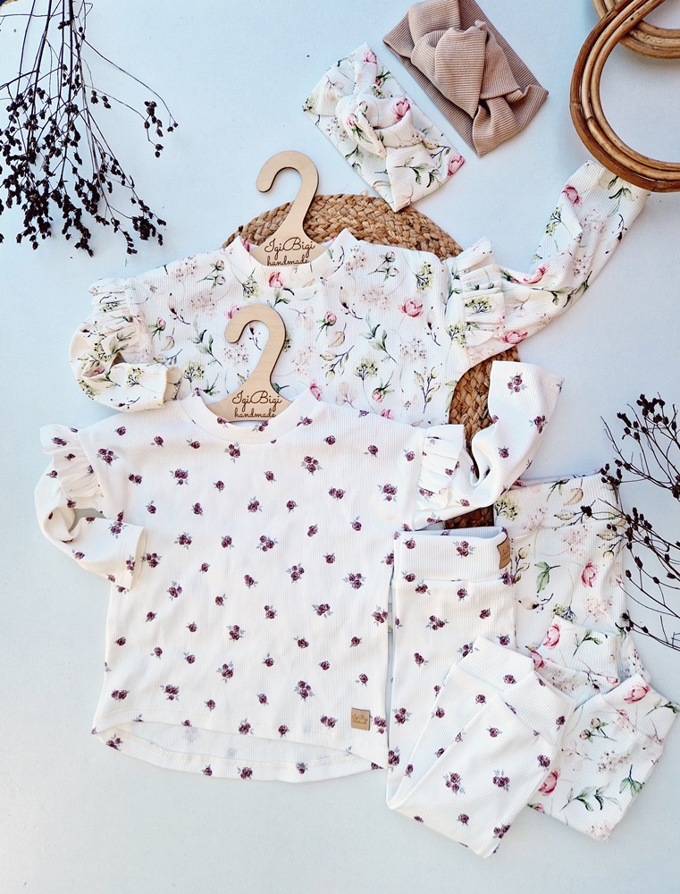 KOMPLET dziewczęcy DŁUGI WYPRZEDAŻ