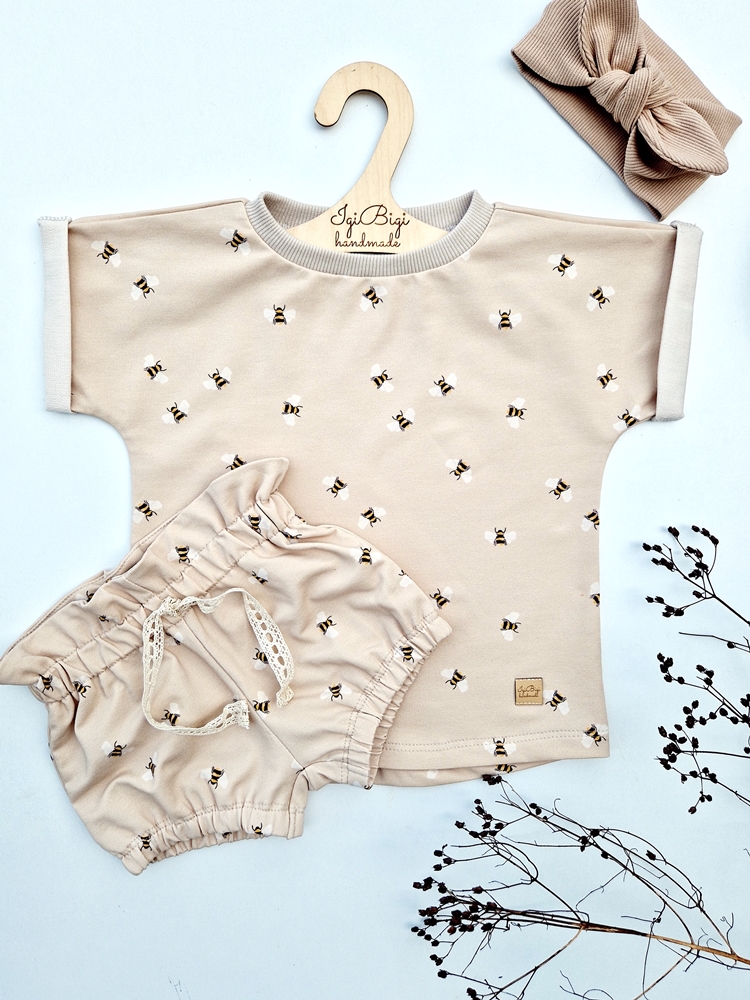 KOMPLET dziewczęcy letni WYPRZEDAŻ