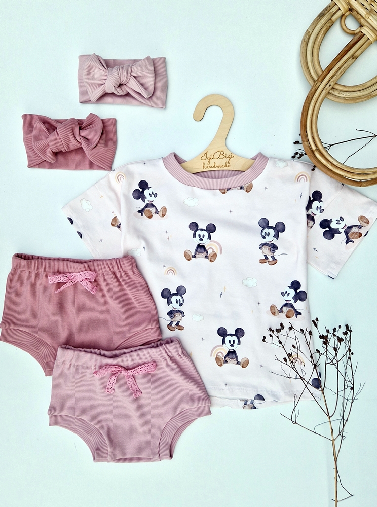 KOMPLET dziewczęcy letni WYPRZEDAŻ